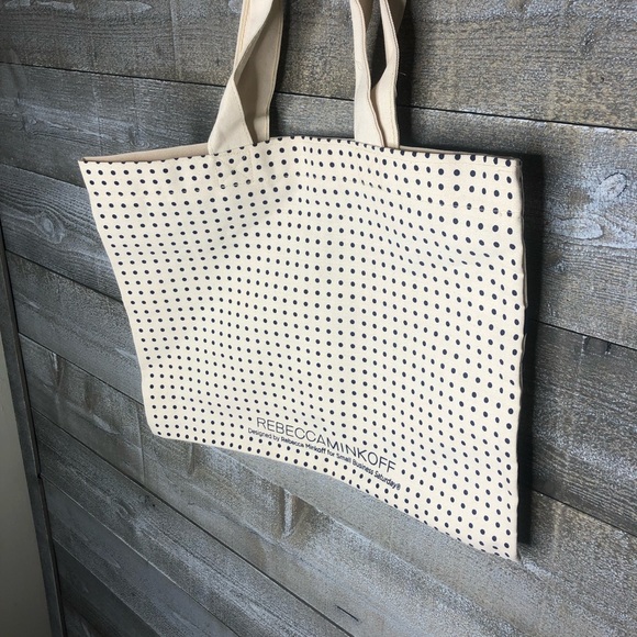 Rebecca Minkoff shop small small business shopping tote bag - Picture 2 of 2
